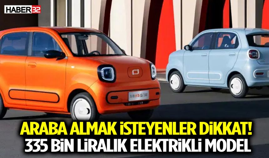 335 Bin Liraya Elektrikli Otomobil!