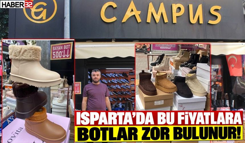 Isparta’da Bu Fiyatalara Botlar Zor Bulunur!