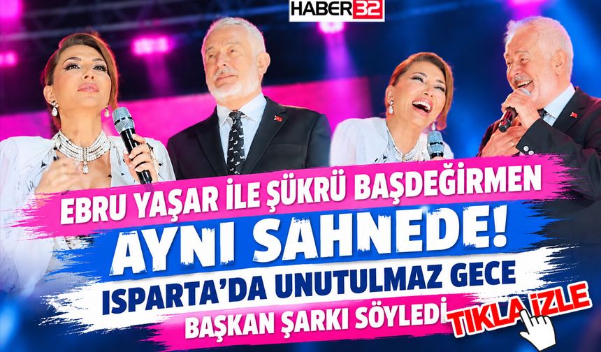 Ebru Yaşar Konserinde Sürpriz Anlar!