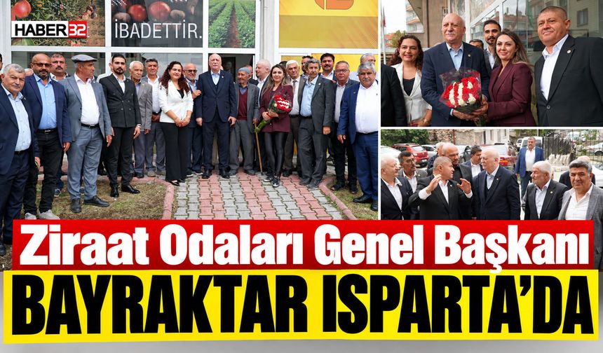 TZOB Genel Başkanı Şemsi Bayraktar Isparta’da