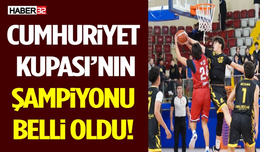Cumhuriyet Kupası’nın Şampiyonu Final Okulları Oldu