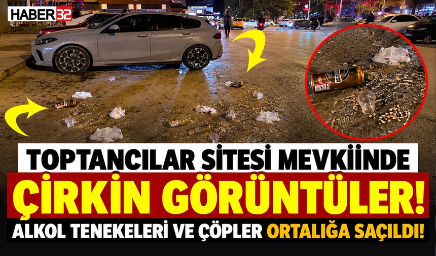 Çirkin Görüntüler! O Bölgede Ortalık Çöplüğe Döndü!