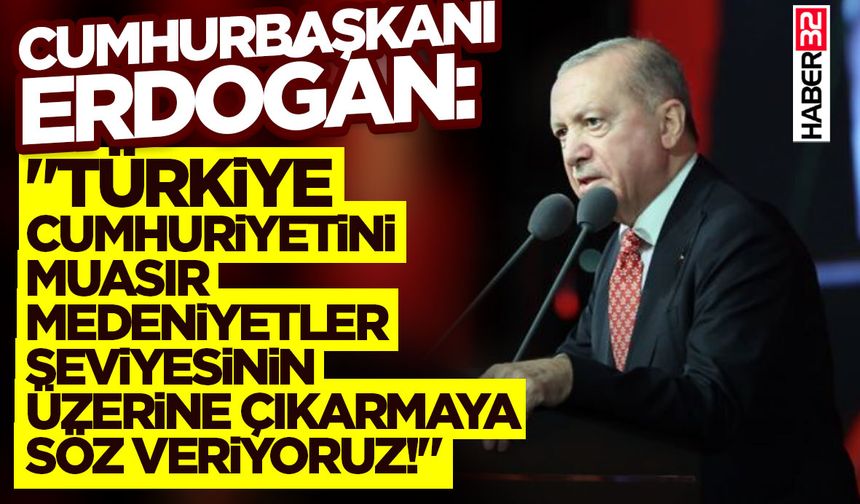 Cumhurbaşkanı Erdoğan’dan Cumhuriyet’in 103’üncü Yılında Dikkat Çeken Mesaj