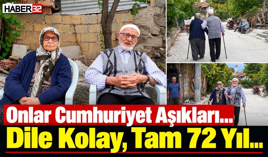 Cumhuriyet Aşıkları: Dile Kolay Tam 72 Yıl...