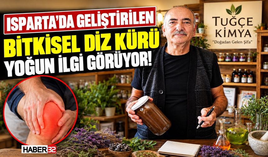 Isparta’da Geliştirilen Bitkisel Diz Kürü Yoğun İlgi Görüyor!