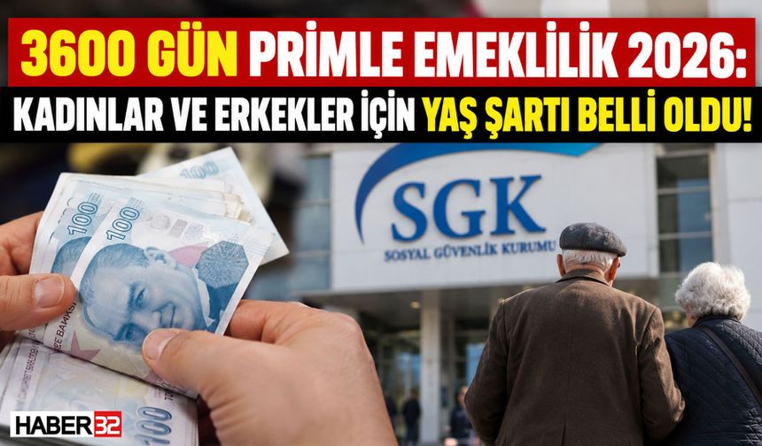 3600 Gün İle Emeklilik Formülü! Kimler Emekli Olabilir?