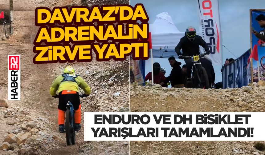 Davraz'da Adrenalin Zirve Yaptı