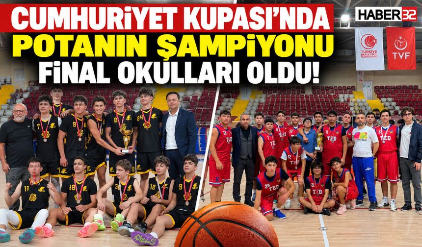 Cumhuriyet Kupası'nda Potanın Şampiyonu Belli Oldu!