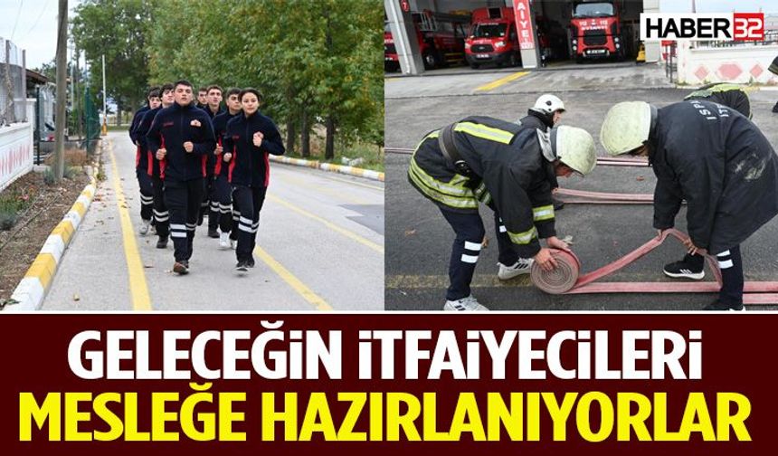 Geleceğin İtfaiyecileri Mesleğe Hazırlanıyor