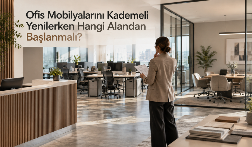 Ofis Mobilyalarını Kademeli Yenilerken Hangi Alandan Başlanmalı?