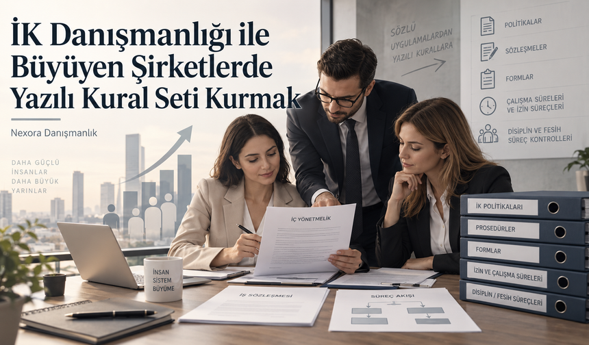 İK Danışmanlığı ile Büyüyen Şirketlerde Yazılı Kural Seti Kurmak