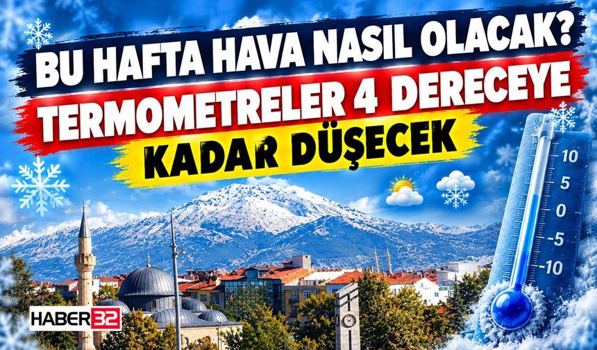 Isparta’da Yeni Haftanın Hava Durumu Belli Oldu!