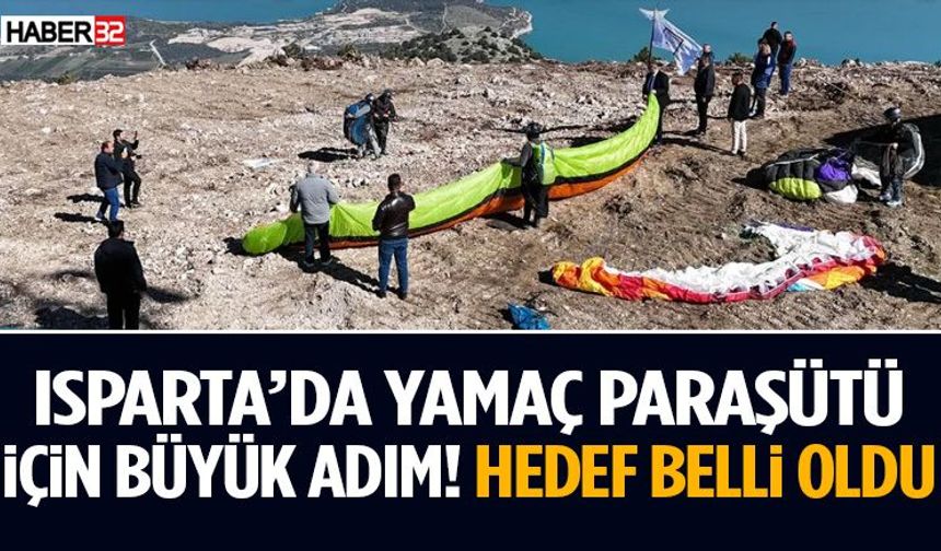 Isparta’da Yamaç Paraşütü İçin Büyük Adım!