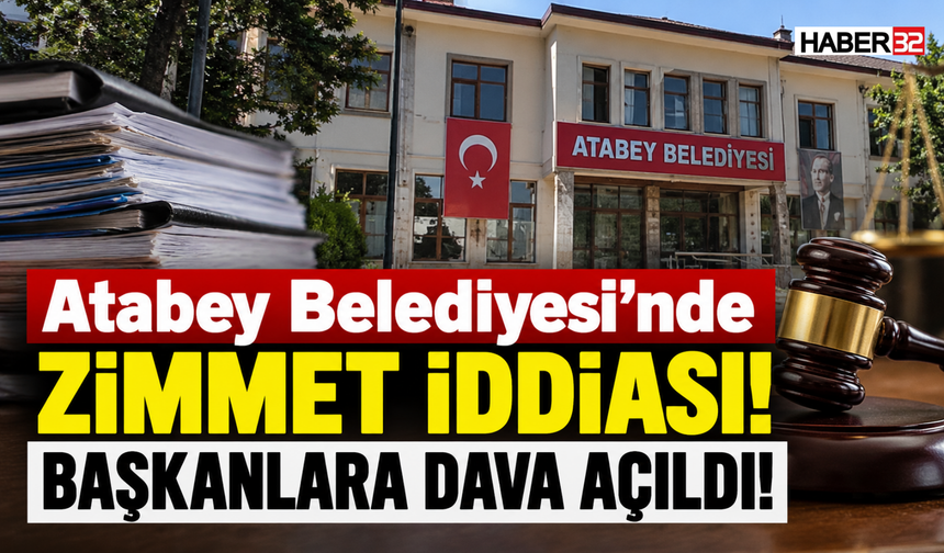 Belediyede Zimmet İddiası! Başkanlara Dava Açıldı!