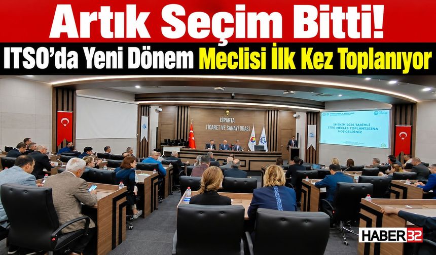 ITSO'da Yeni Dönem Meclisi İlk Kez Toplanıyor