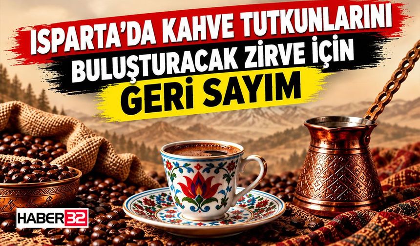 Isparta’da Kahve Tutkunlarını Buluşturacak Zirve İçin Geri Sayım
