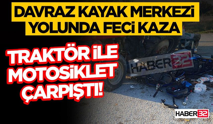 Davraz Kayak Merkezi Yolunda Feci Kaza