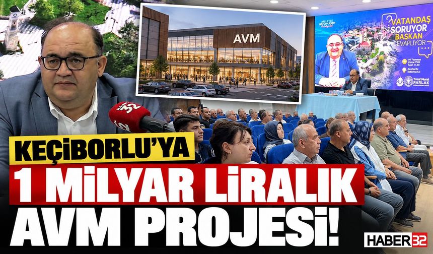 Keçiborlu’ya 1 Milyar Liralık AVM Projesi!