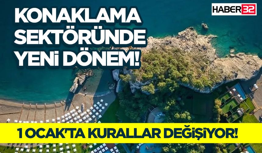 Konaklama Sektöründe Yeni Dönem!