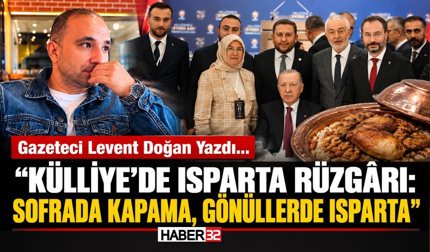 Gazeteci Levent Doğan 'Külliye Zirvesi'ni Yazdı...