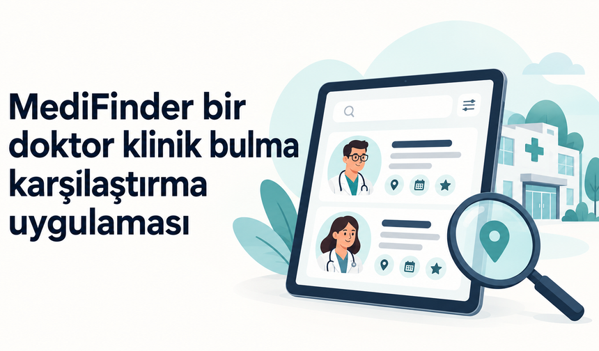 MediFinder bir doktor klinik bulma karşılaştırma uygulaması