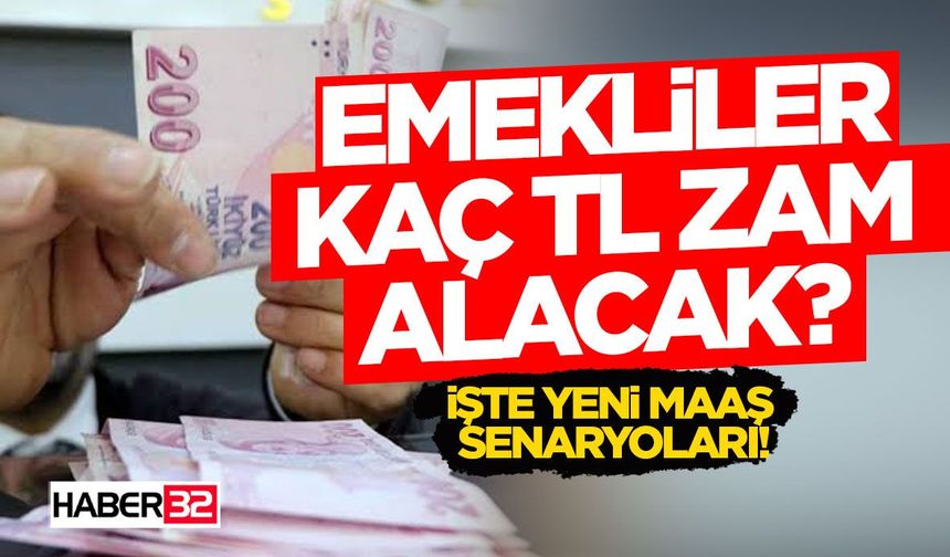 Emekliler Kaç TL Zam Alacak?