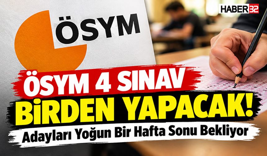 Adayları Yoğun Bir Hafta Sonu Bekliyor