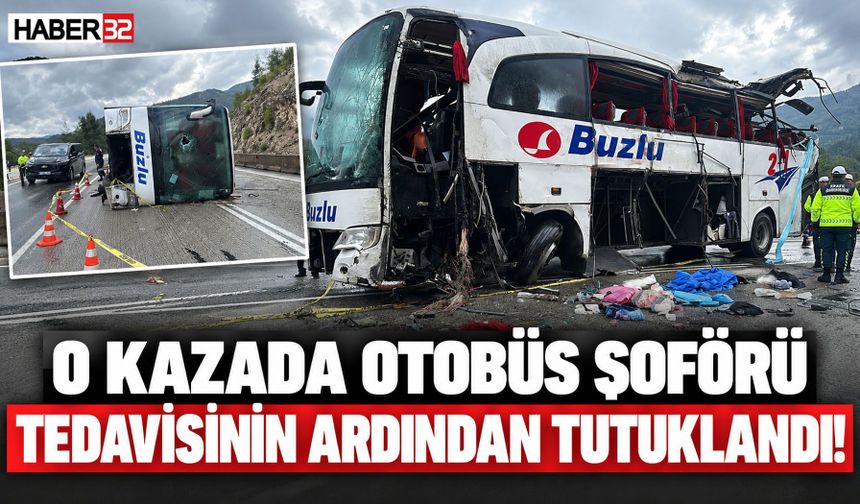 Yaralanan Otobüs Şoförü Tedavisinin Ardından Tutuklandı!