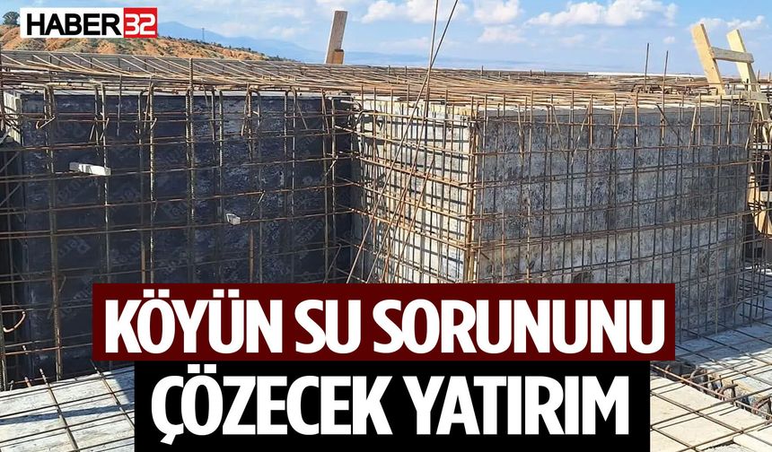 Su Sorununa Kalıcı Çözüm İçin Harekete Geçildi