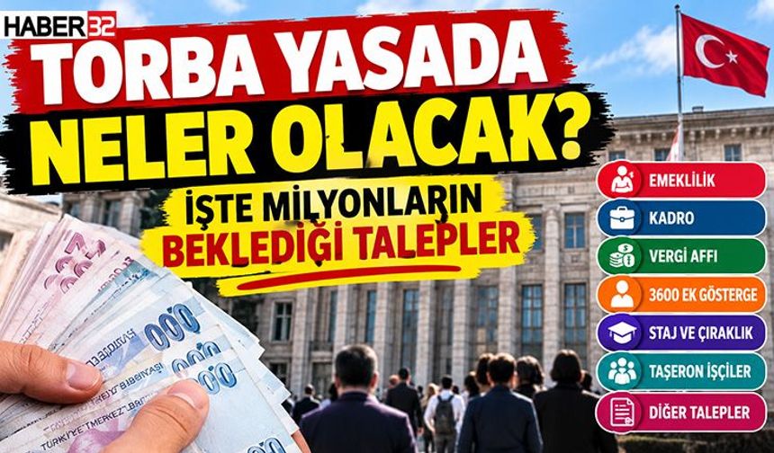 Torba Yasada Neler Olacak?
