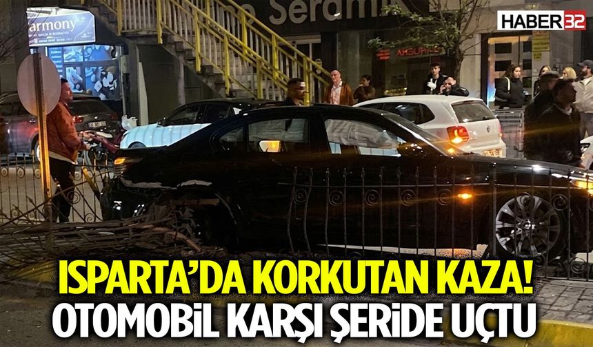 Orta Refüjü Aşıp Karşı Şeride Geçti!