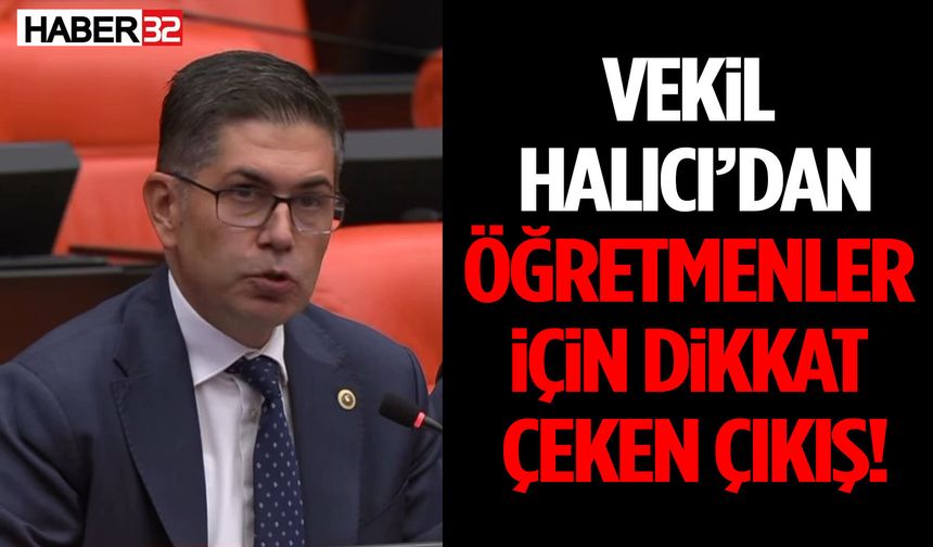 Vekil Yalım Halıcı’dan Öğretmenler İçin Dikkat Çeken Çıkış!