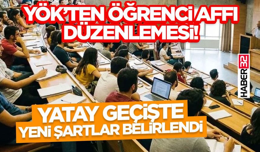 YÖK’ten Öğrenci Affı Düzenlemesi!