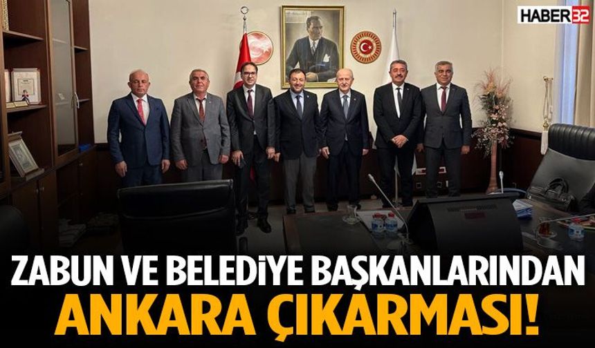 Zabun Ve Belediye Başkanları Ankara Çıkarması!
