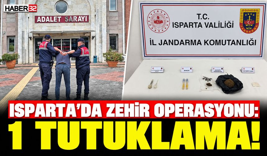 Jandarma'dan Zehir Operasyonu: 1 Tutuklama!