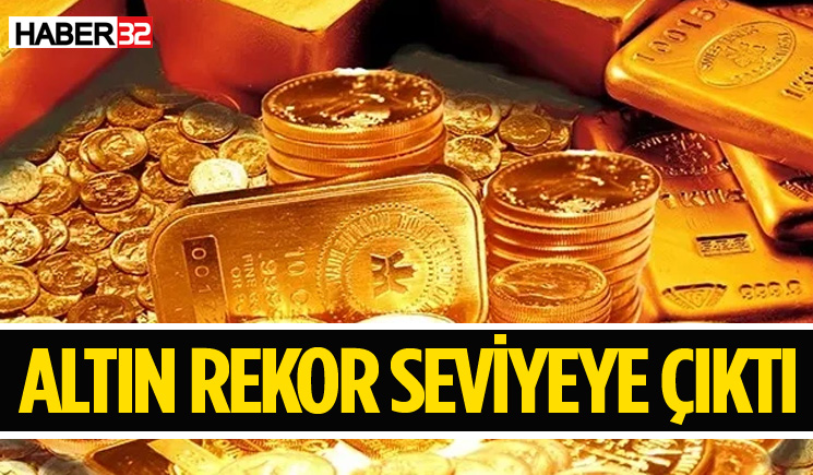 Altın fiyatları rekor kırmaya devam ediyor.. İşte güncel fiyatlar