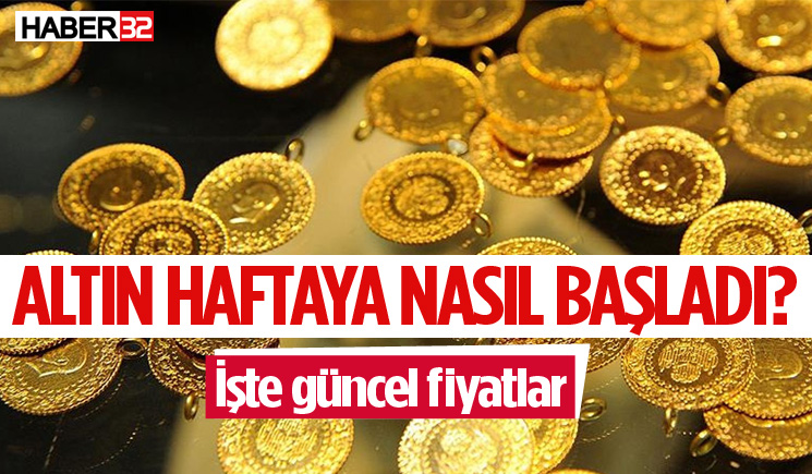 14 Ekim Pazartesi günü altın fiyatları...