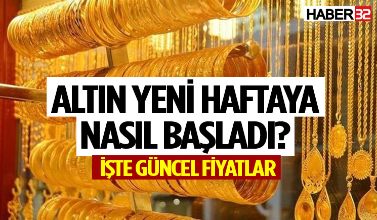 Altın Yeni Haftaya Nasıl Başladı? İşte Güncel Rakamlar