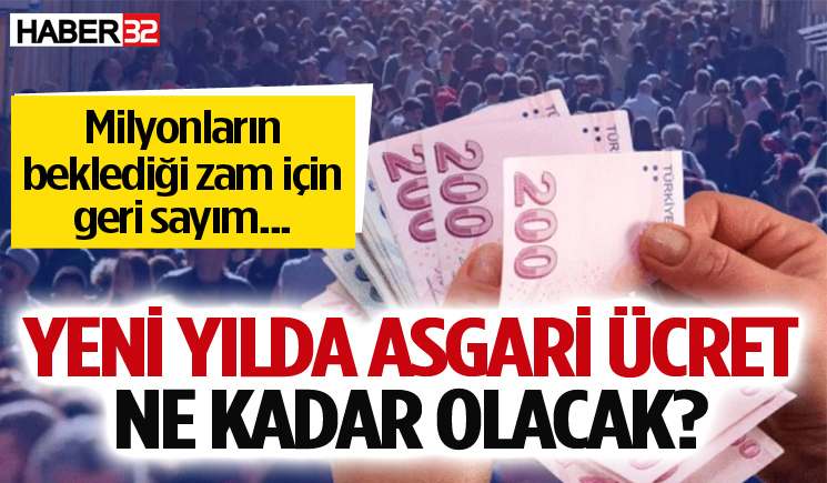 Asgari ücret zammı için geri sayım başladı