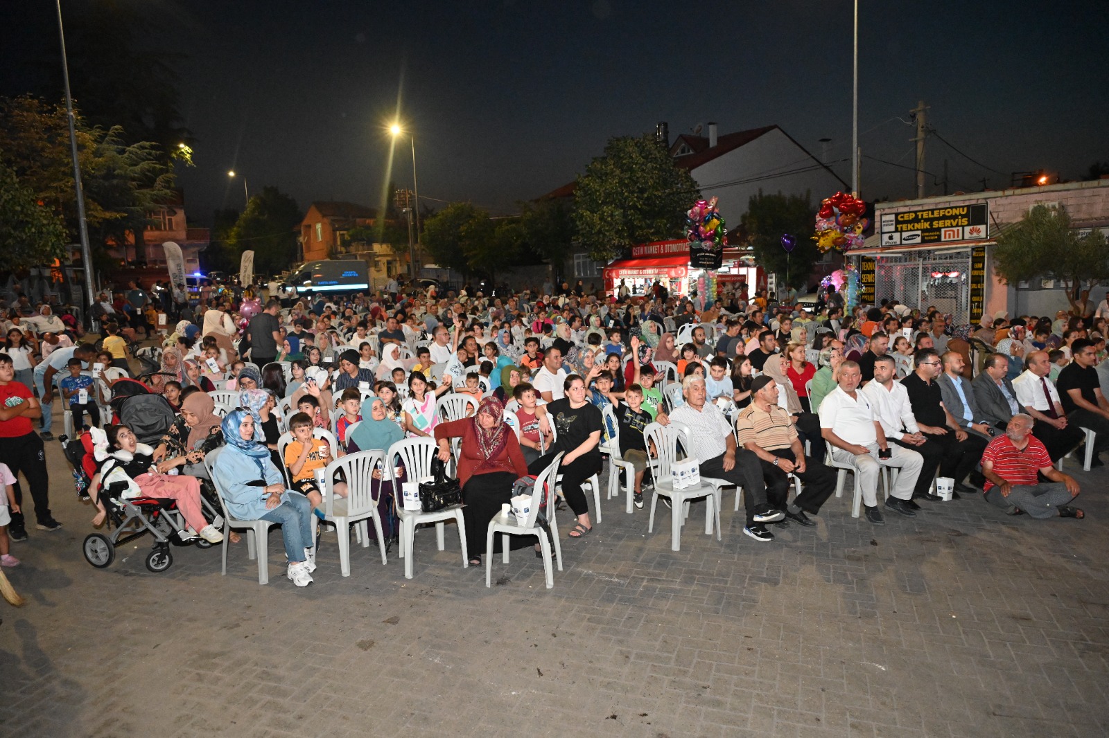 01 08 2025 Gulcu Hisar Mahalleleri Yaz Aksami Sinemasi (2)