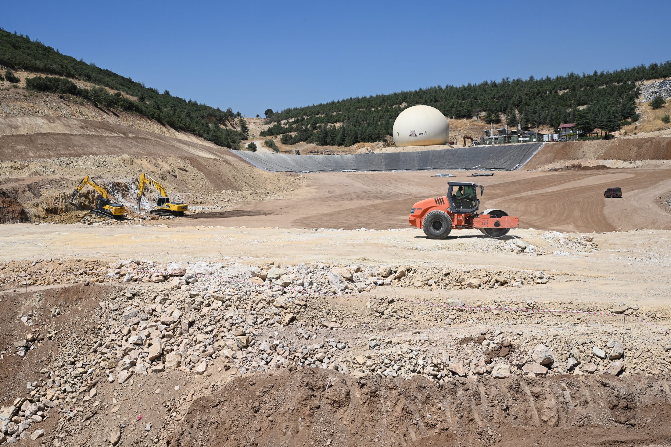 22 08 2025 Baskan Cop Deponi Alani 3. Lot Acilimi Yapim Inceleme (5)