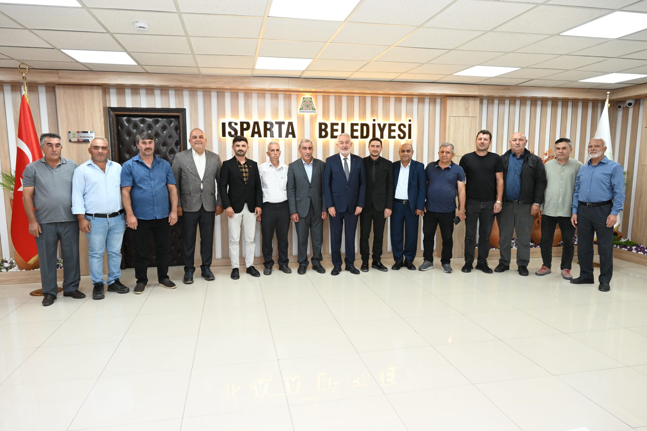 20 09 2025 Keciborlu Koy Muhtarlari Baskan Ziyaret (1)