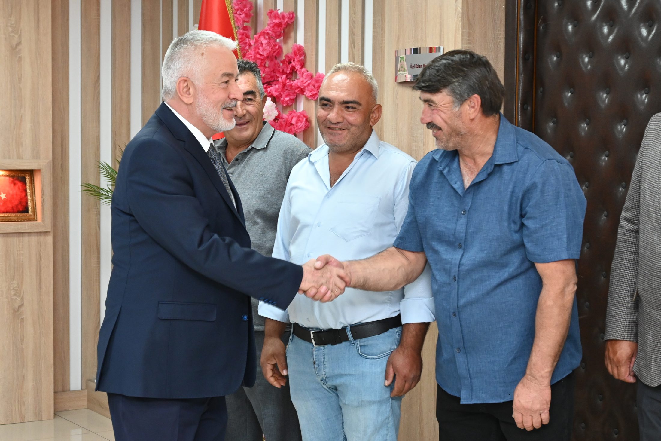 20 09 2025 Keciborlu Koy Muhtarlari Baskan Ziyaret (2)