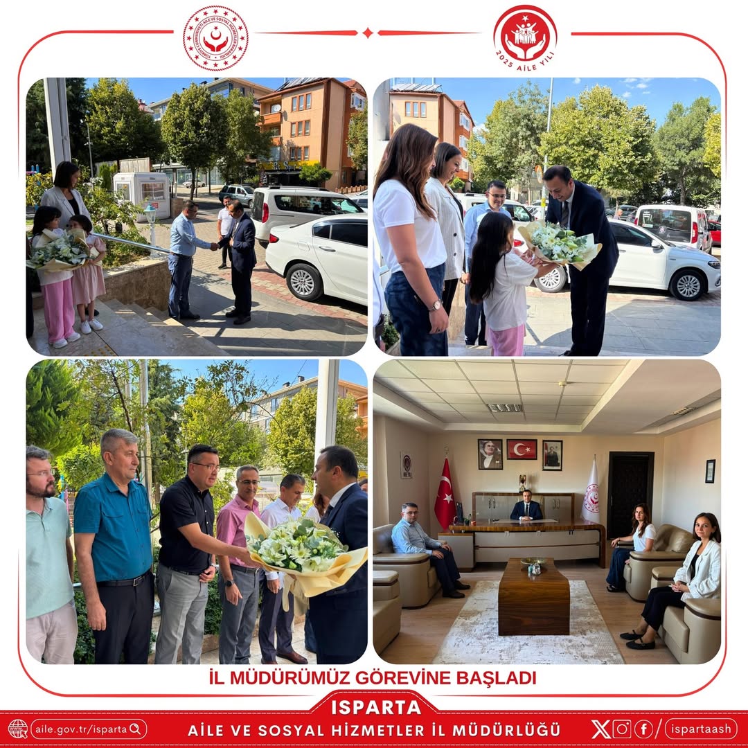 📍 Isparta Aile Ve Sosyal Hizmetler İl Müdürlüğüi̇l Müdürlüğü Görevine Atanan Selim Köse, İl Müdü