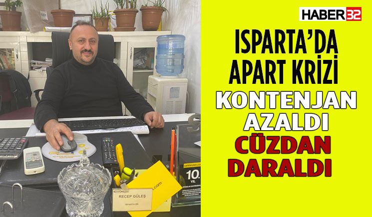 Isparta’da Apart Krizi: Kontenjan Azaldı, Cüzdanlar Daraldı