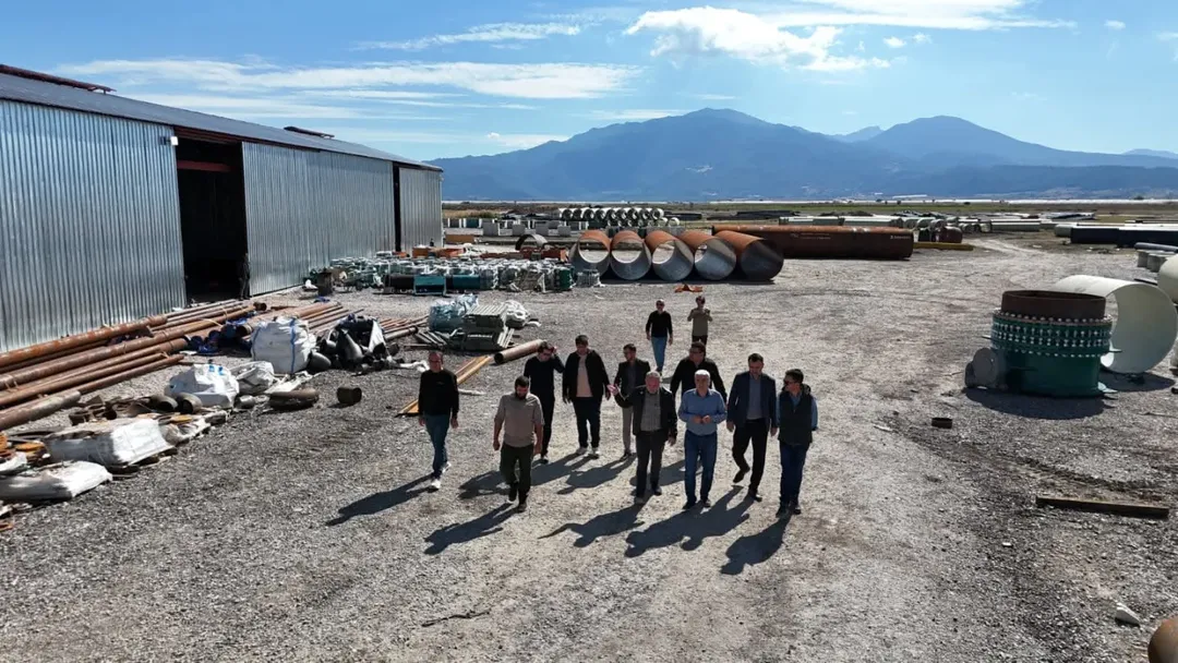 Bölge Müdürümüz Osman Erkan, Bölge Müdür Yardımcımız Murat Çınar, Şube Müdürlerimiz Ve Dsi̇ Tekn (3)