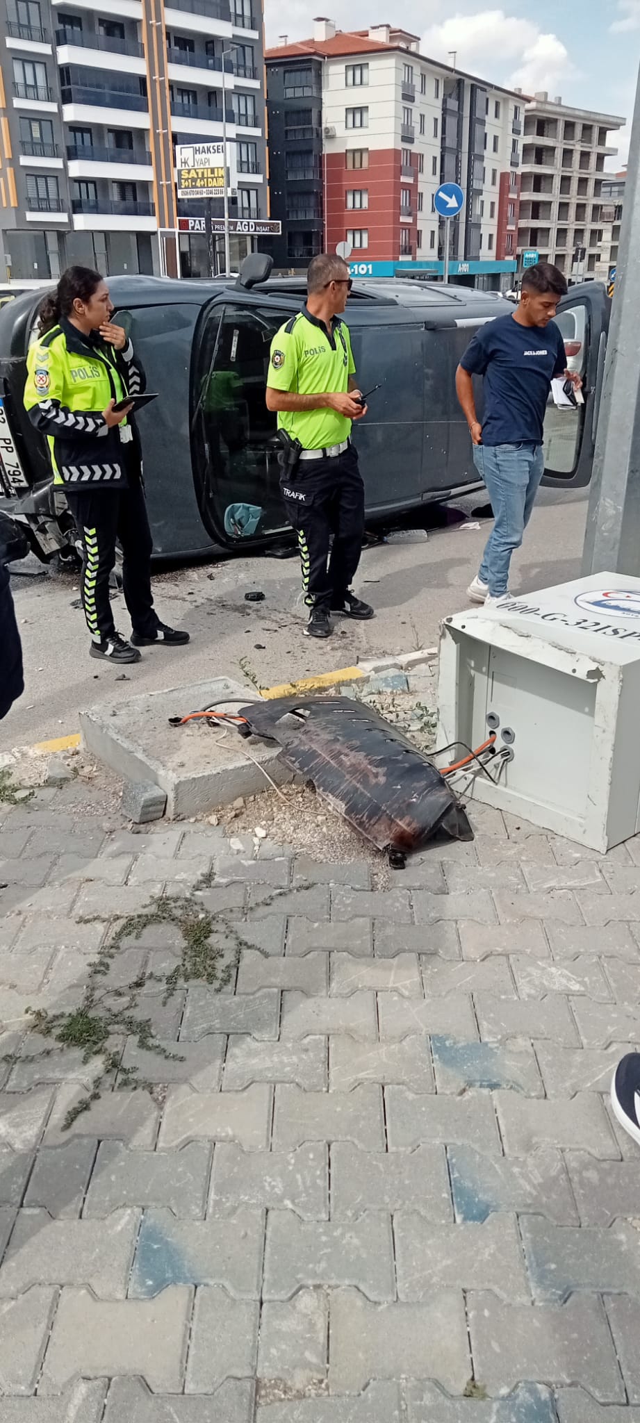 Deregümü Kavşağı Kaza (1)