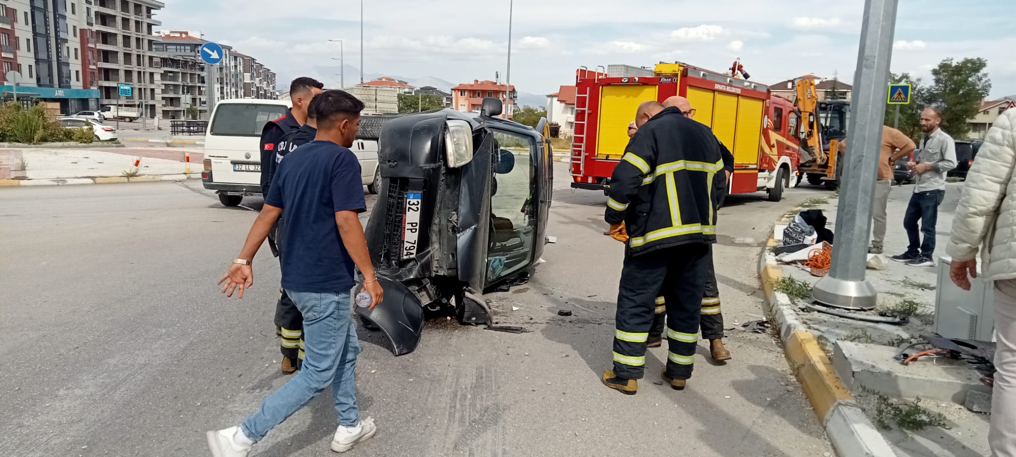 Deregümü Kavşağı Kaza (2)