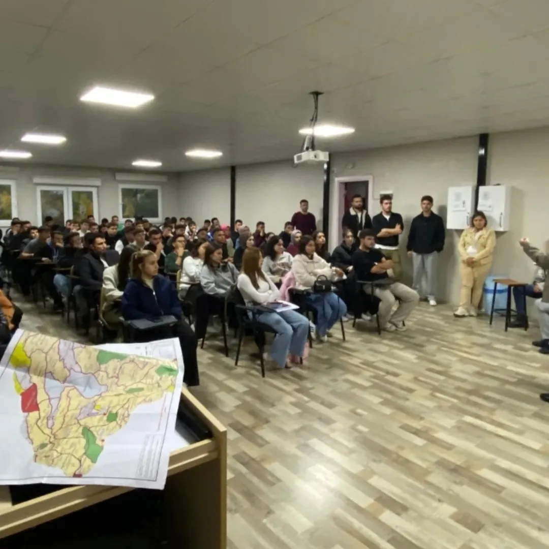 Isparta Dkmp’den Orman Yük. Müh. Ahmet Bayram Ve Harita Müh. Talat Özsoy, Yenişarbademli Myo Or (1)