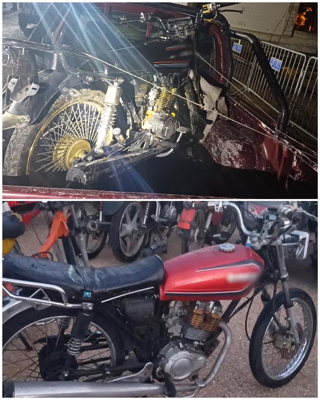 🚨 Motosi̇klet Hirsizliği Şüpheli̇si̇ Yakalandi 🚨🚔 Farklı Tarihlerde Gerçekleşen Iki Motosiklet H (1)